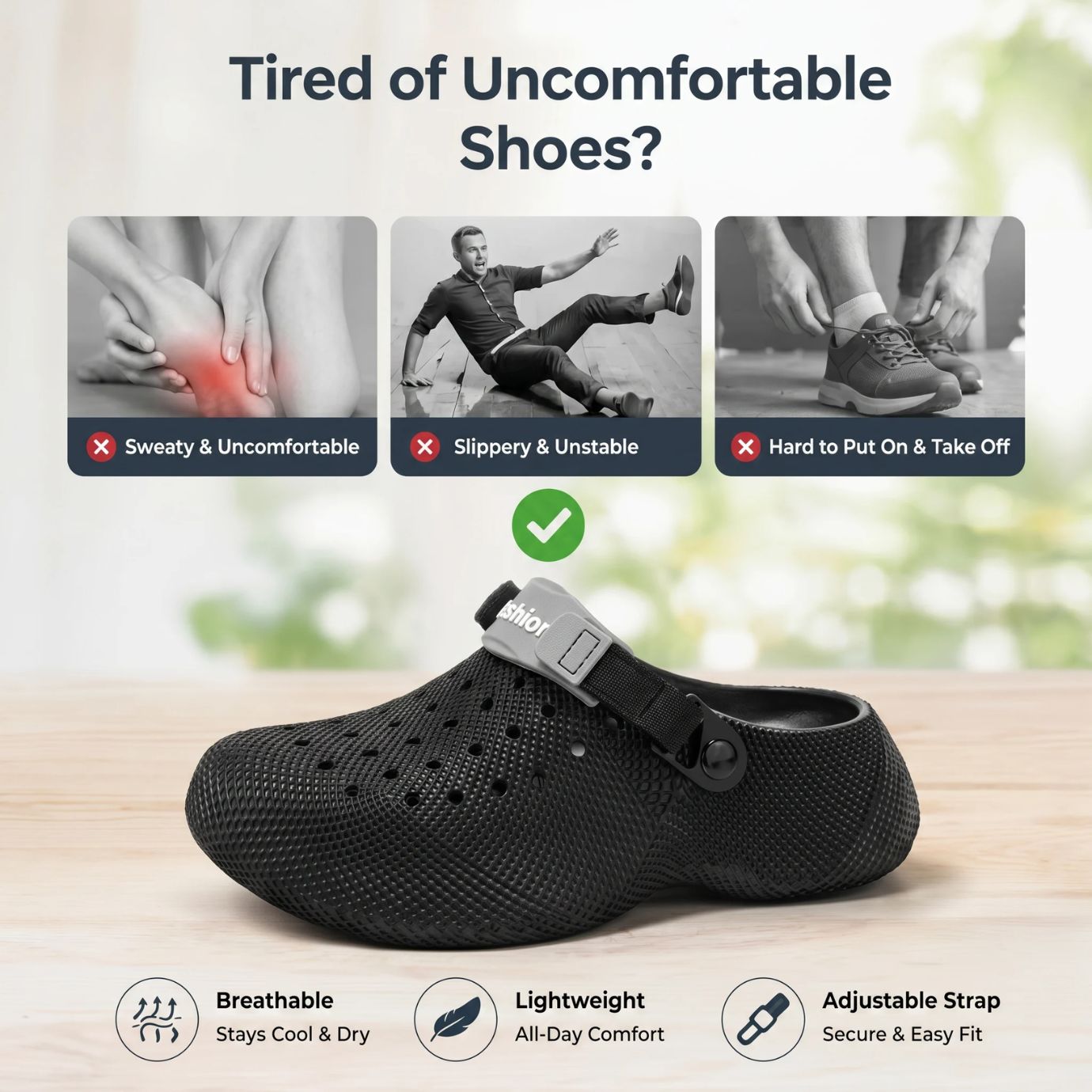 MIRANO | CloudStep Clogs