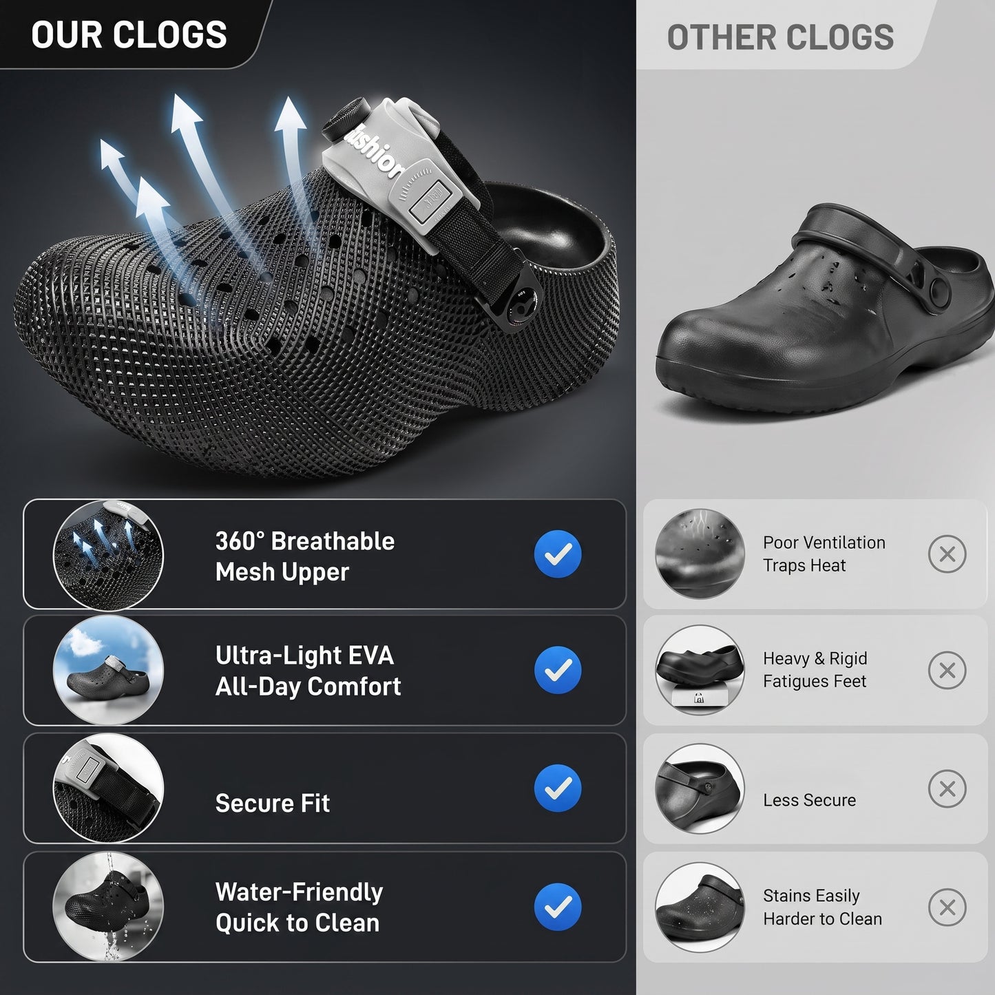 MIRANO™ CloudStep Clogs